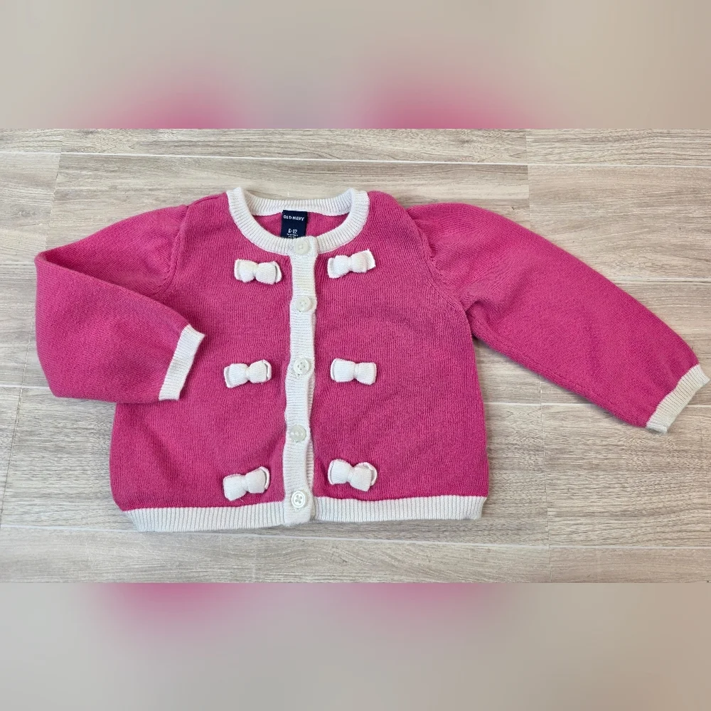 6-12 Month Old Navy Baby Cardigan